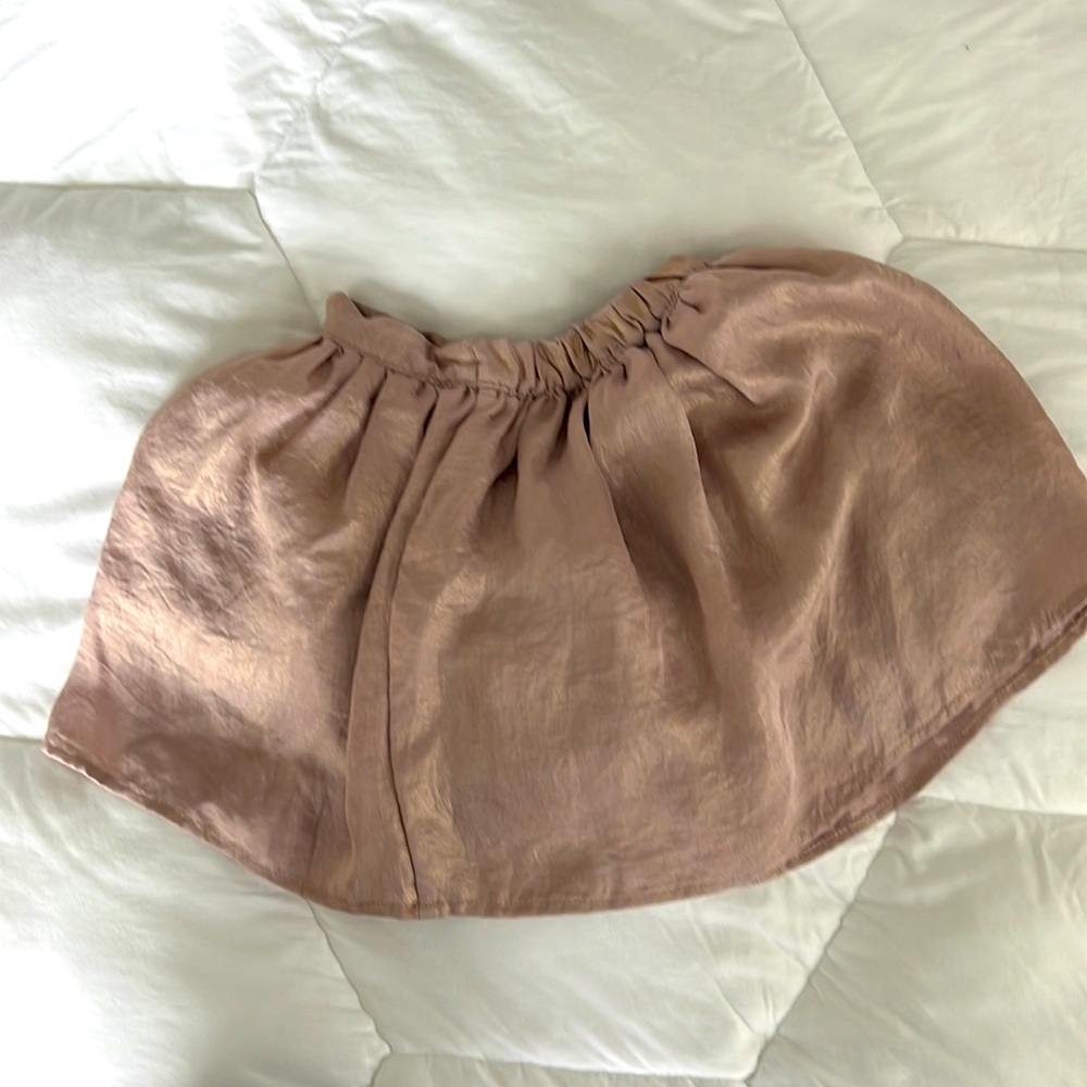 Gap girls gold skirt